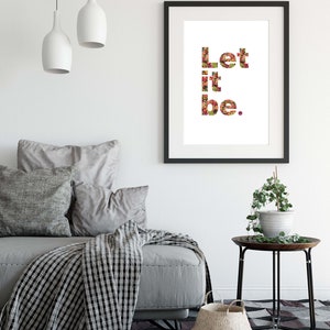 Let it Be, Digital artwork pdf