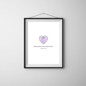 Gandhi, Where there is Love - quote