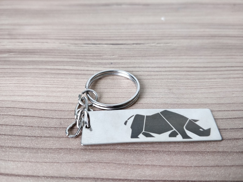 Custom Keychain Personalized Keychain Writing Keychain Engraved Keychain Mens Monogram Keychain Gift for Boyfriend Gift for Husband