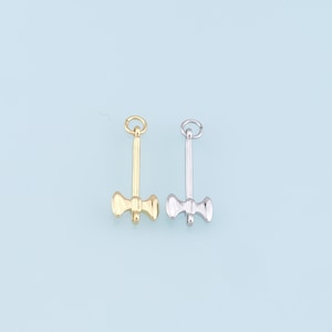 Gold Axe Charms,18K Gold Filled Axe Pendant,Axe Charm Bracelet Necklace for DIY Jewelry Making Supply