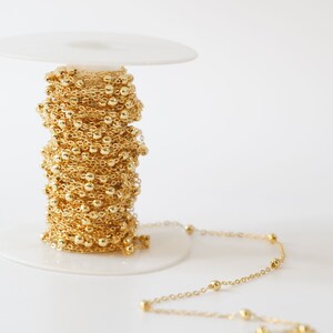 30 inch - Gold Filled 1mm Ball Chain Necklace