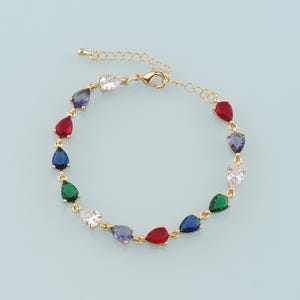 Gold Adjustable Chain,18K Gold Filled Teardrop Bracelet,Semi Finished Bracelets,Bracelets for Jewelry Making