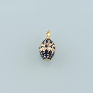 Gold Oval Charm,18K Gold Filled Oval Pendant,Enamel Oval Charm Bracelet Necklace for DIY Jewelry Making Supply