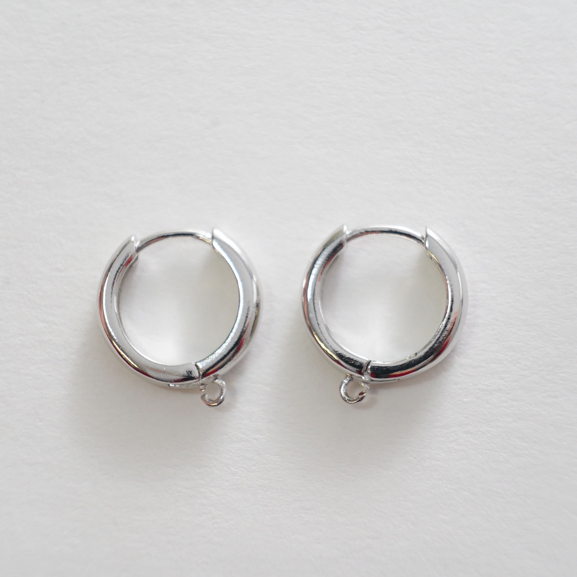 1pair 18K Gold Filled Hoops Earring Components,gold Earrings