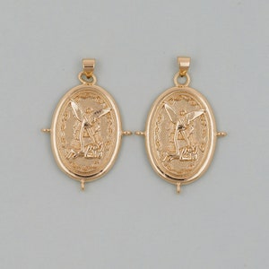 Gold devil Charms,18K Gold Filled devil Pendant Bracelet Necklace for DIY Jewelry Making Supply