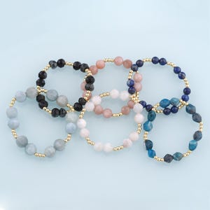 Catena di cristallo d'oro, bracciale di cristallo di pietra naturale riempito d'oro 18K, braccialetti semilavorati, braccialetti per la creazione di gioielli