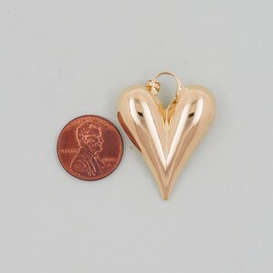 Gold Heart Charms,18k Gold Filled Heart Pendant,heart Charm Bracelet ...
