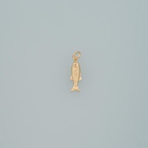 Breloques poisson en or, pendentif poisson rempli d'or 18 carats, collier bracelet à breloques océan pour la fabrication de bijoux à bricoler soi-même
