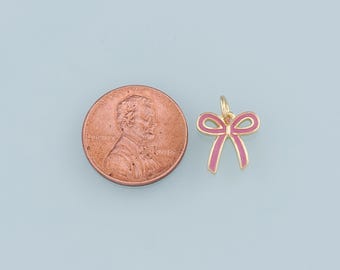 XIHIRCD Collana con Fiocco in Oro, Collana a Catena con Fiocco Delicato Pendente con Papillon alla Moda per Girocollo Regalo di Gioielli con Fiocco Carino per Donne e Ragazze