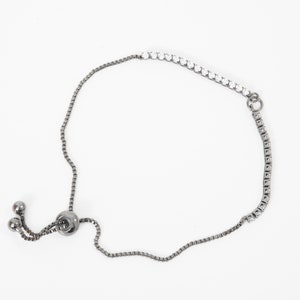 Gold verstellbare Kette, 18K Gold Filled Slider Armband, halb fertiges verstellbares Armband, halb fertige Armbänder, Armbänder für die Schmuckherstellung