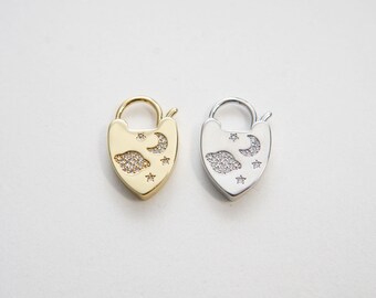 Gold Moon Clasps,Lobster Clasp Gold Lobster Claw for DIY Jewelry Finding Necklace Bracelet