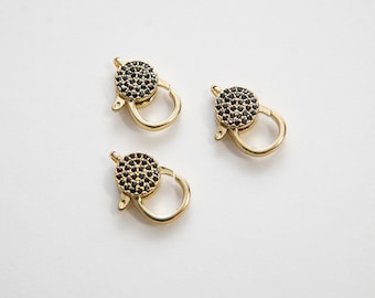 18kゴールドネックレス ロブスタークラスプ 1個売り】 留め具 18金 イエローゴールド フック ロブスタークラスプ