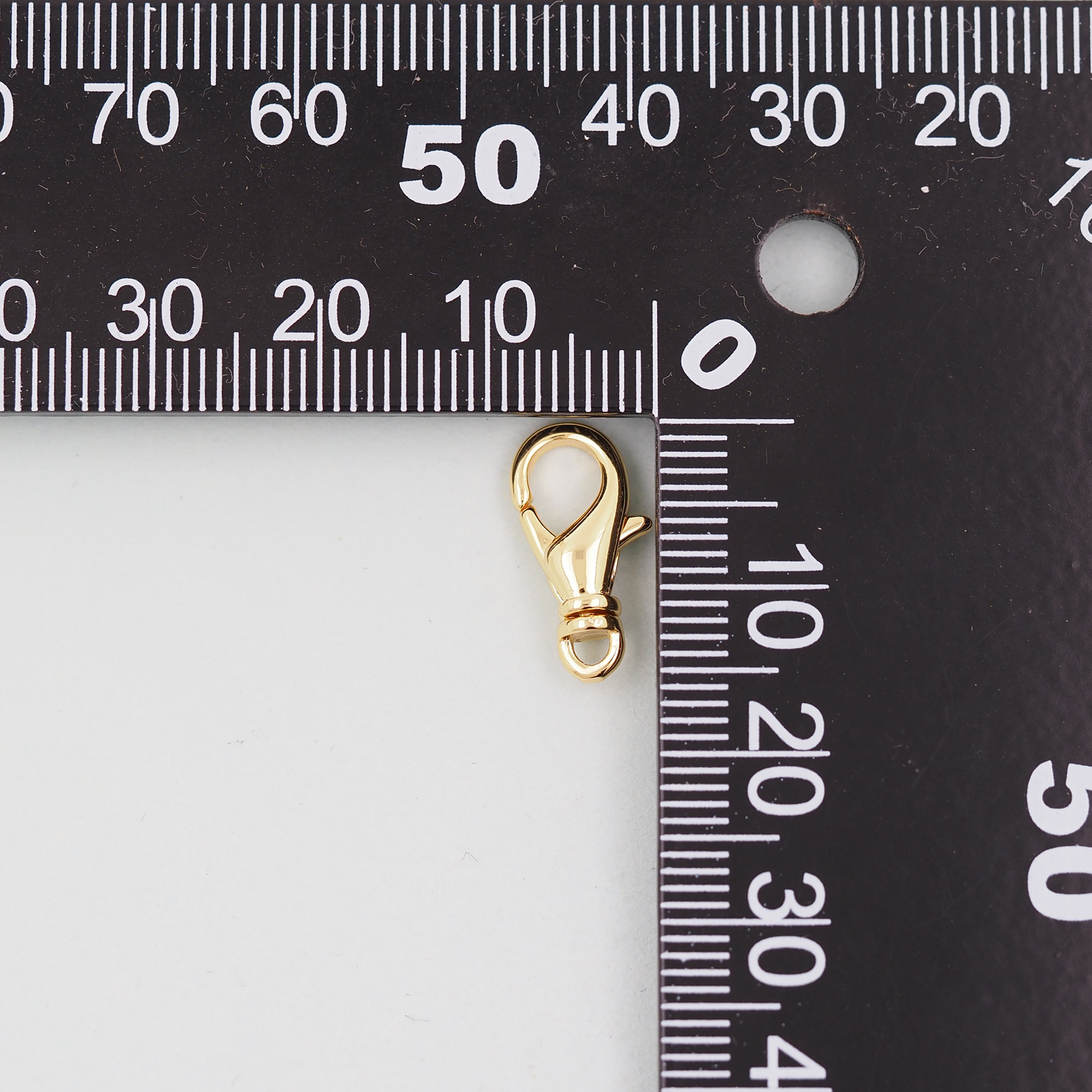 18kゴールドネックレス ロブスタークラスプ 18K ソリッドゴールド 2mm カーブチェーンネックレス ロブスター