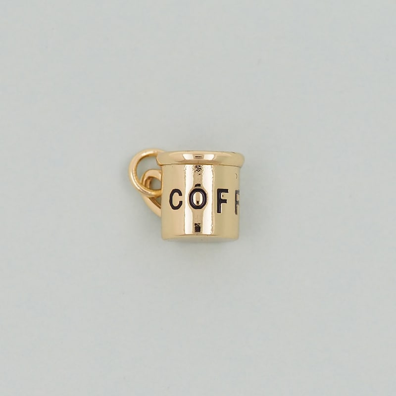 Coffee Mug Charm Bracelet - Etsy