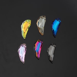 1pcs Pegasus Wings Crystal Pendant Crystal AB Rhinestones for DIY Craft Jewelry Making Supply