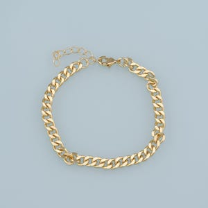 Catena regolabile in oro, bracciale ovale intrecciato riempito in oro 18 carati, braccialetti semilavorati, braccialetti per la creazione di gioielli