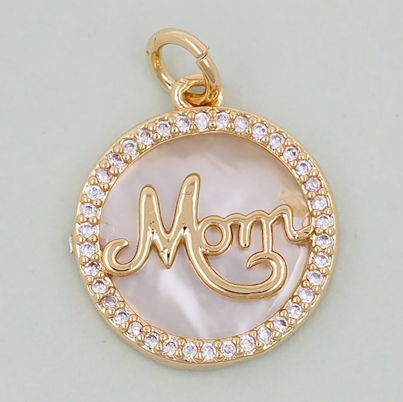 Gold mom charms discount