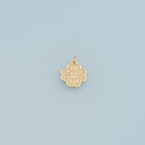 Gold Lucky Charms,18K Gold Filled 13 Pendant,Cute Luck Charm Bracelet Necklace for DIY Jewelry Making Supply