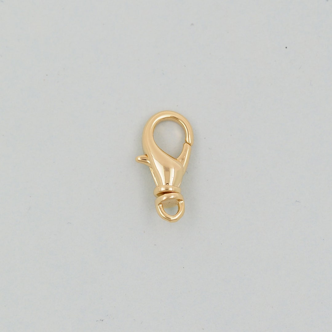 18kゴールドネックレス ロブスタークラスプ ゴールドネックレス留め金、18Kゴールドフィルドロブスタークラスプ