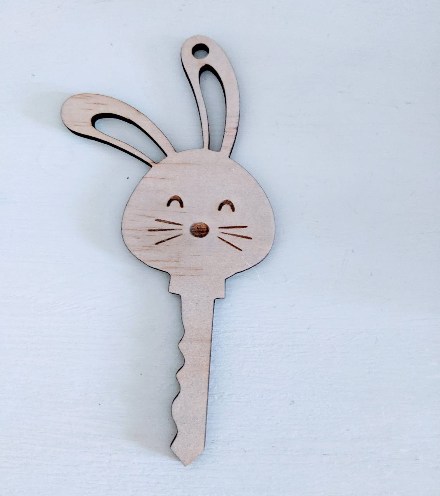 Personalised Easter Bunny Key Decoration for Kids Bucket or Etsy UK