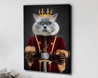 Custom Pet Portraits | Renaissance Animal Painting | Custom Dog Portrait | Regal Animal Portraits | Pet Portraits|Pet Portrait Royal|Dog Art