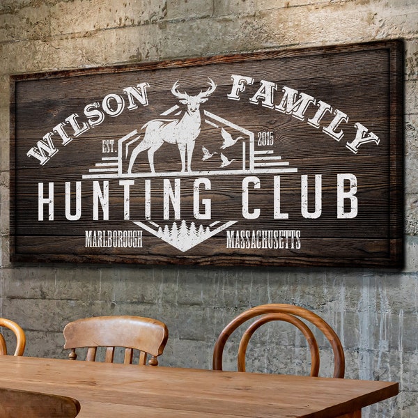 Rustic Hunting Signs Etsy