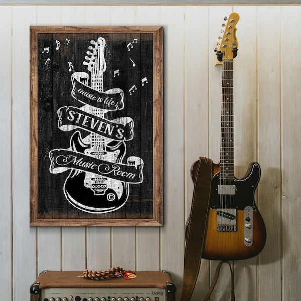 Personalized Home Recording Studio Sign, Music Studio Decor, Studio Decor for Musician & Bands, Music Lover Gift, Custom Gifts for Musicians