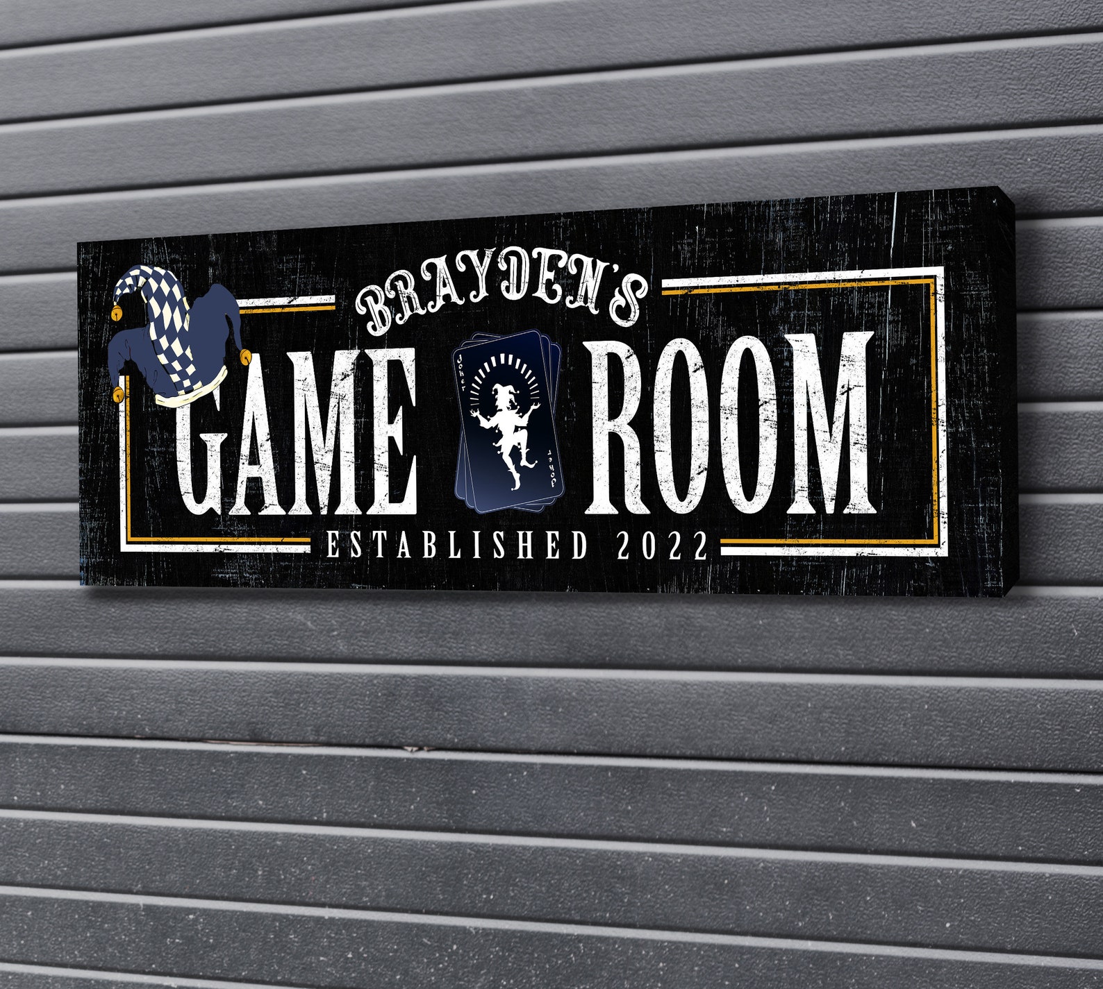 Customized Game Room Sign, Arcade Lounge Decor, Poker Room Decor, Last ...