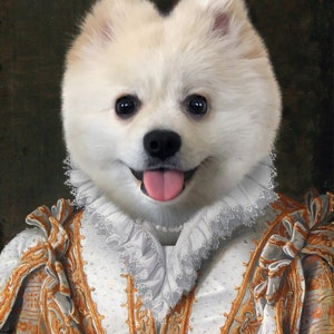 Custom Pet Portraits,Pet Portraits,Fun Dog Potrait,Funny Pet Lover Gift,Renaissance Pet Portrait,Dog Portraits,Regal Animal Portraits