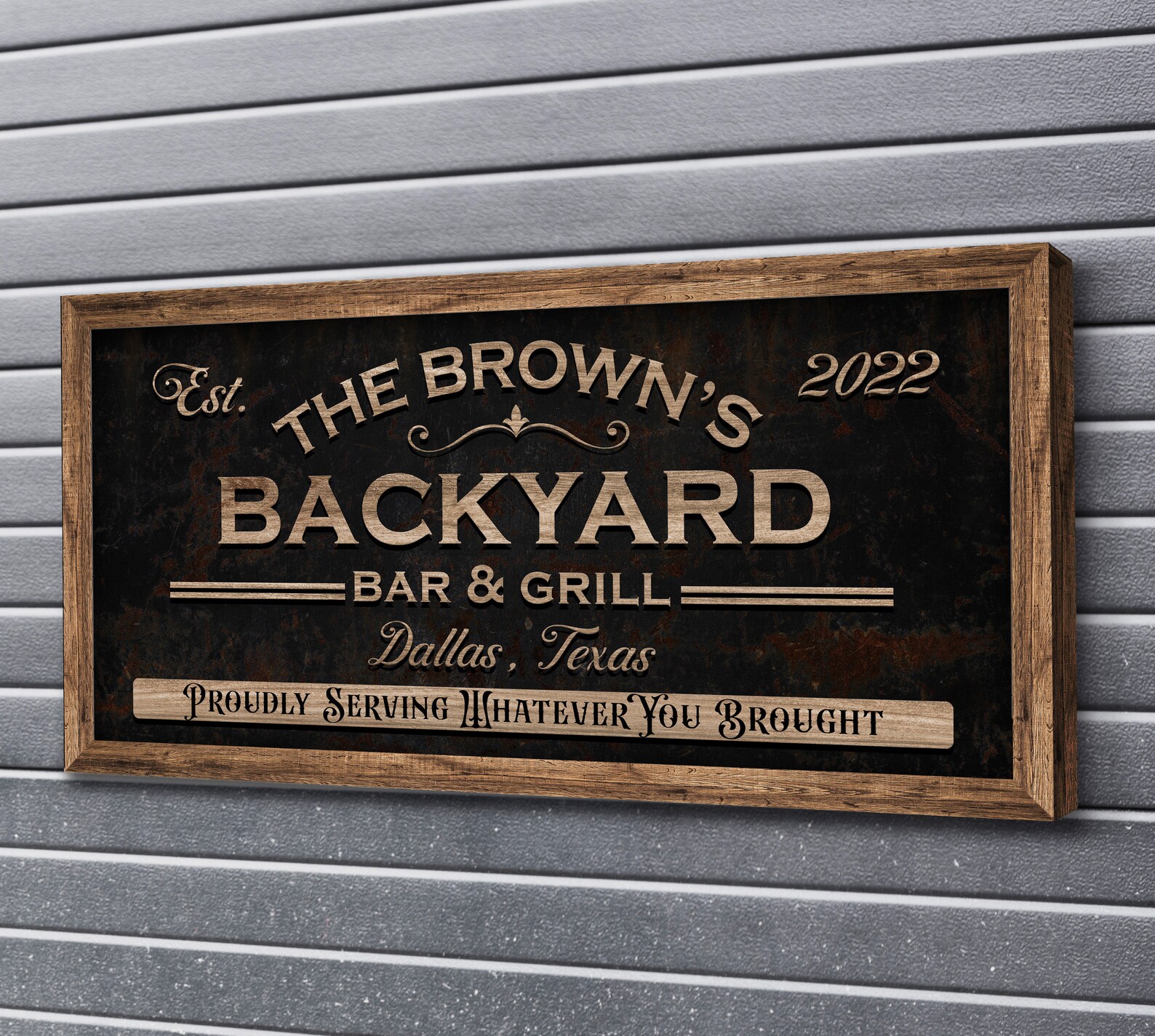 Backyard Bar & Grill Sign XXIV main image 0