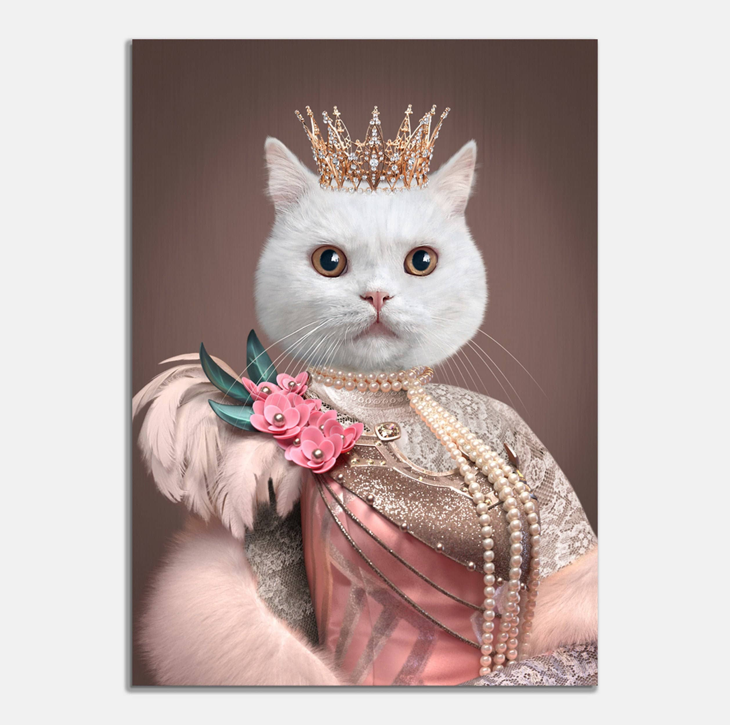 Queen Cat Portrait - Etsy | Kunstdrucke