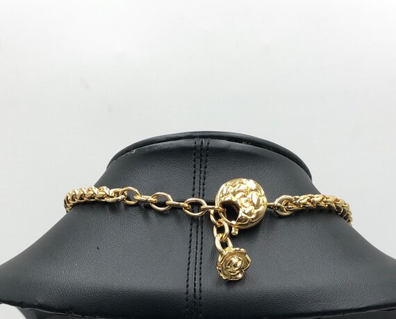 Yves Saint Laurent, rare, necklace or three roses - image 7