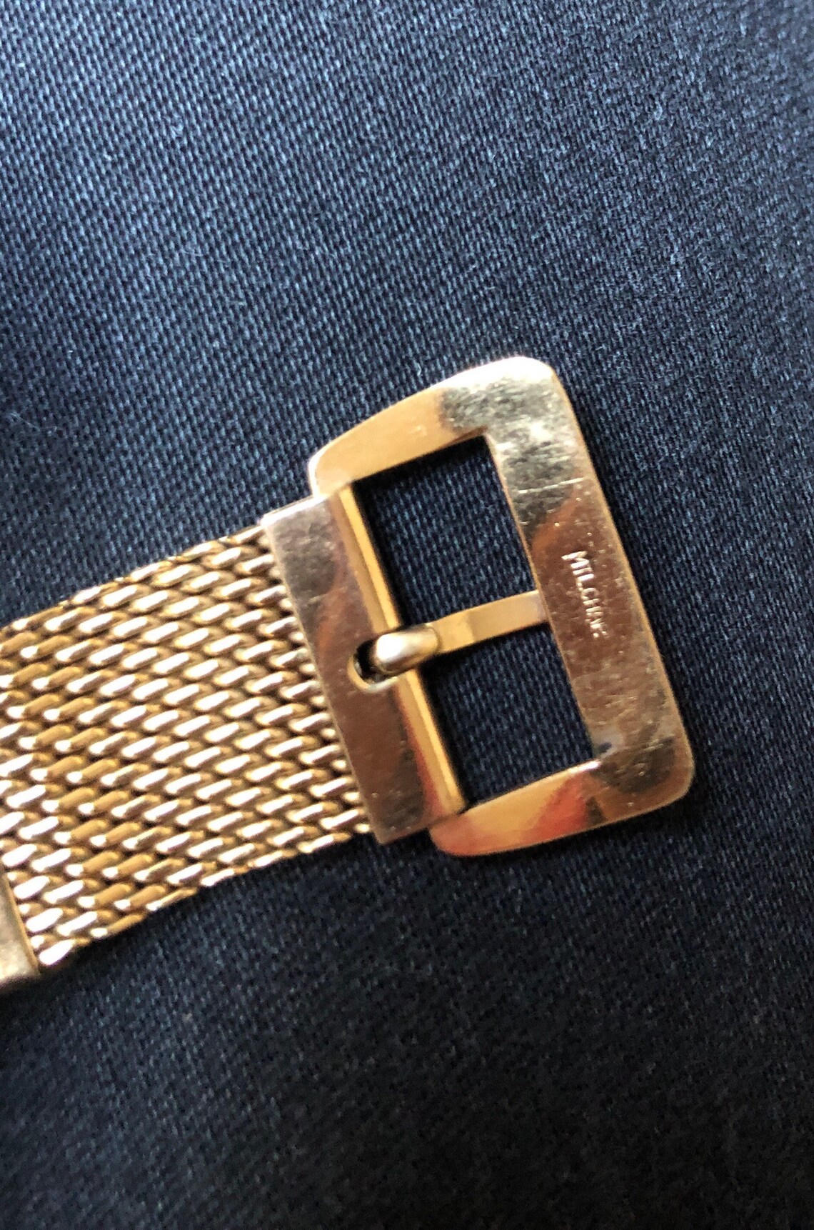 Vintage Goldplated Bracelet Watch Etsy