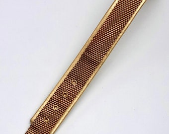 Bracelet Zénith vintage montre collection, embout plaqué or (Gebraucht) in Malleray für CHF 162