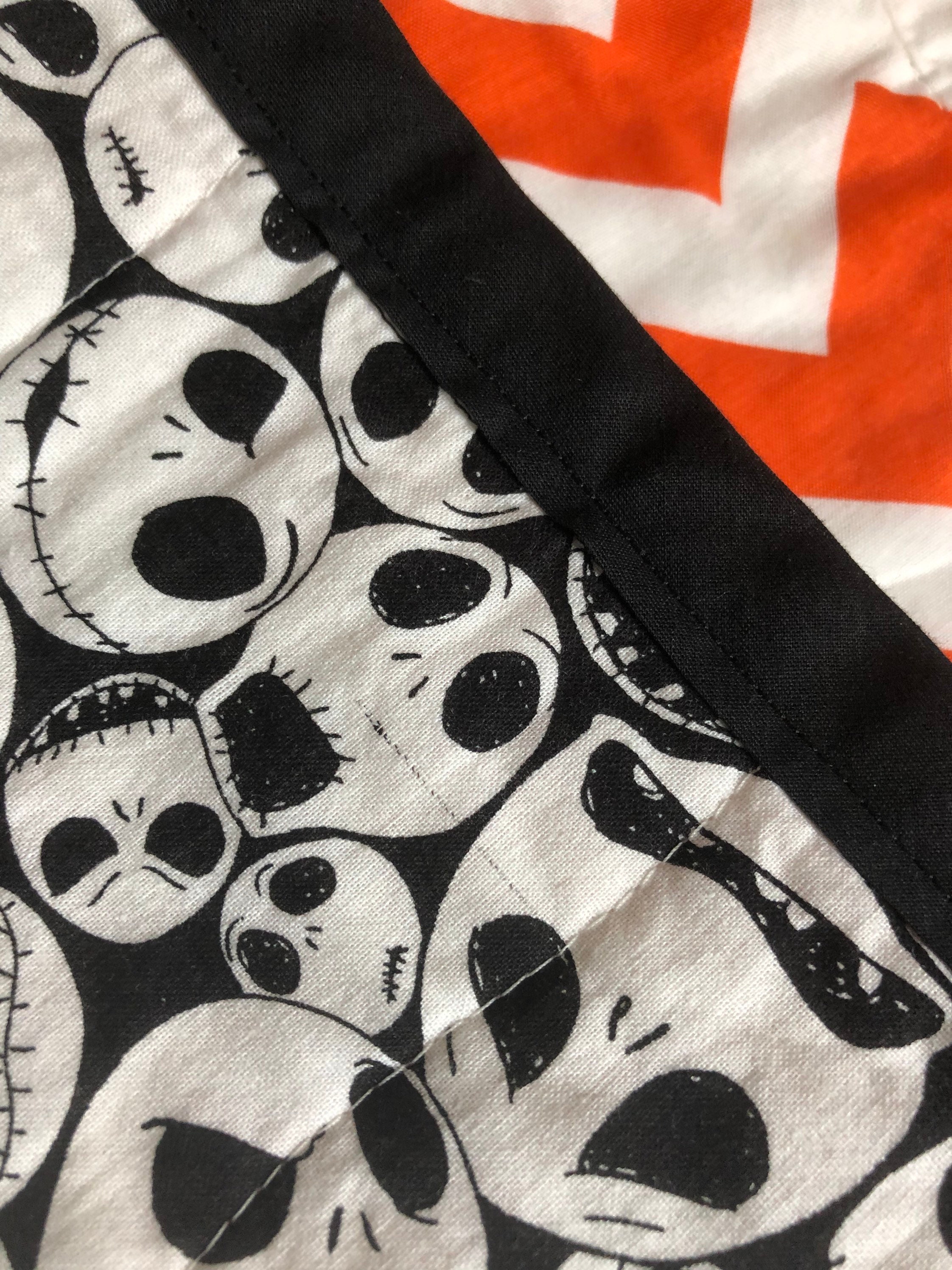 Jack Skellington / Nightmare Before Christmas Baby Blanket / Etsy