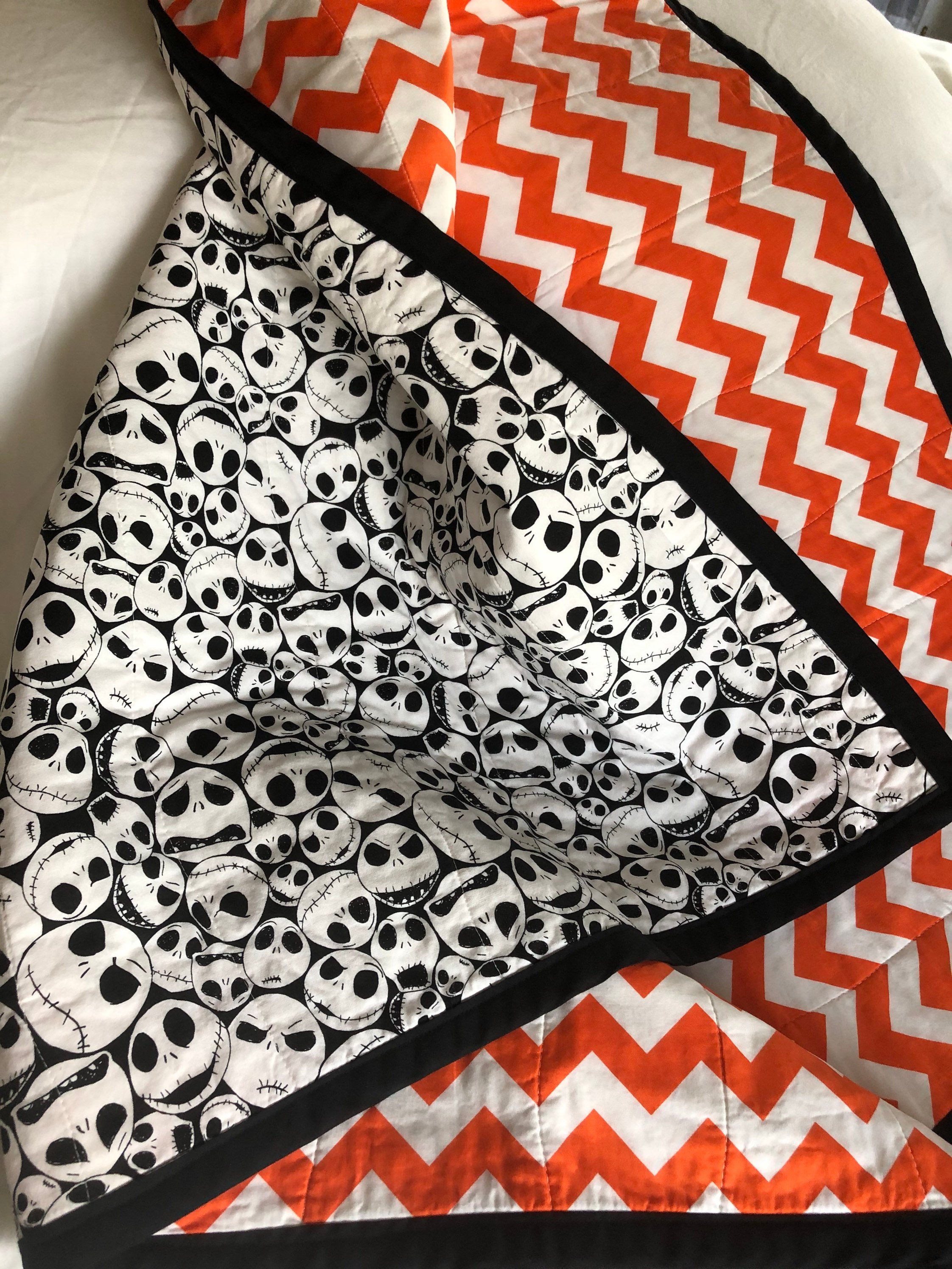 Jack Skellington / Nightmare Before Christmas Baby Blanket / Etsy