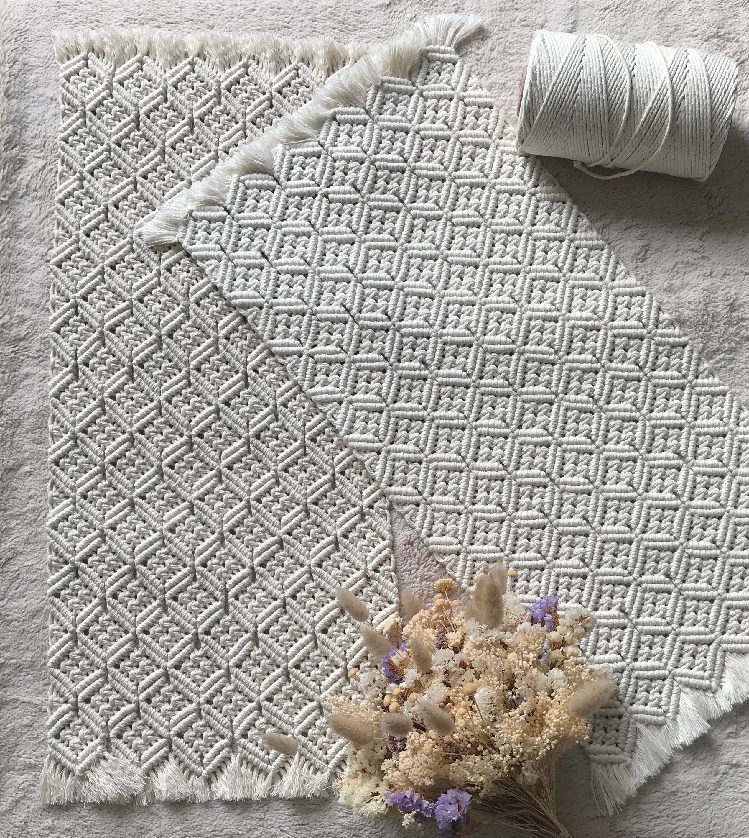 Tapis en Macramé