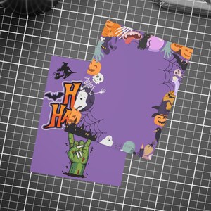 Halloween Postcard Set with Envelopes – Spooky Greeting Card Pack
