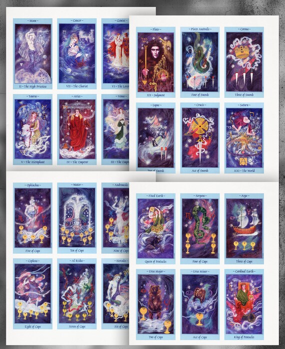 tarot card meanings list