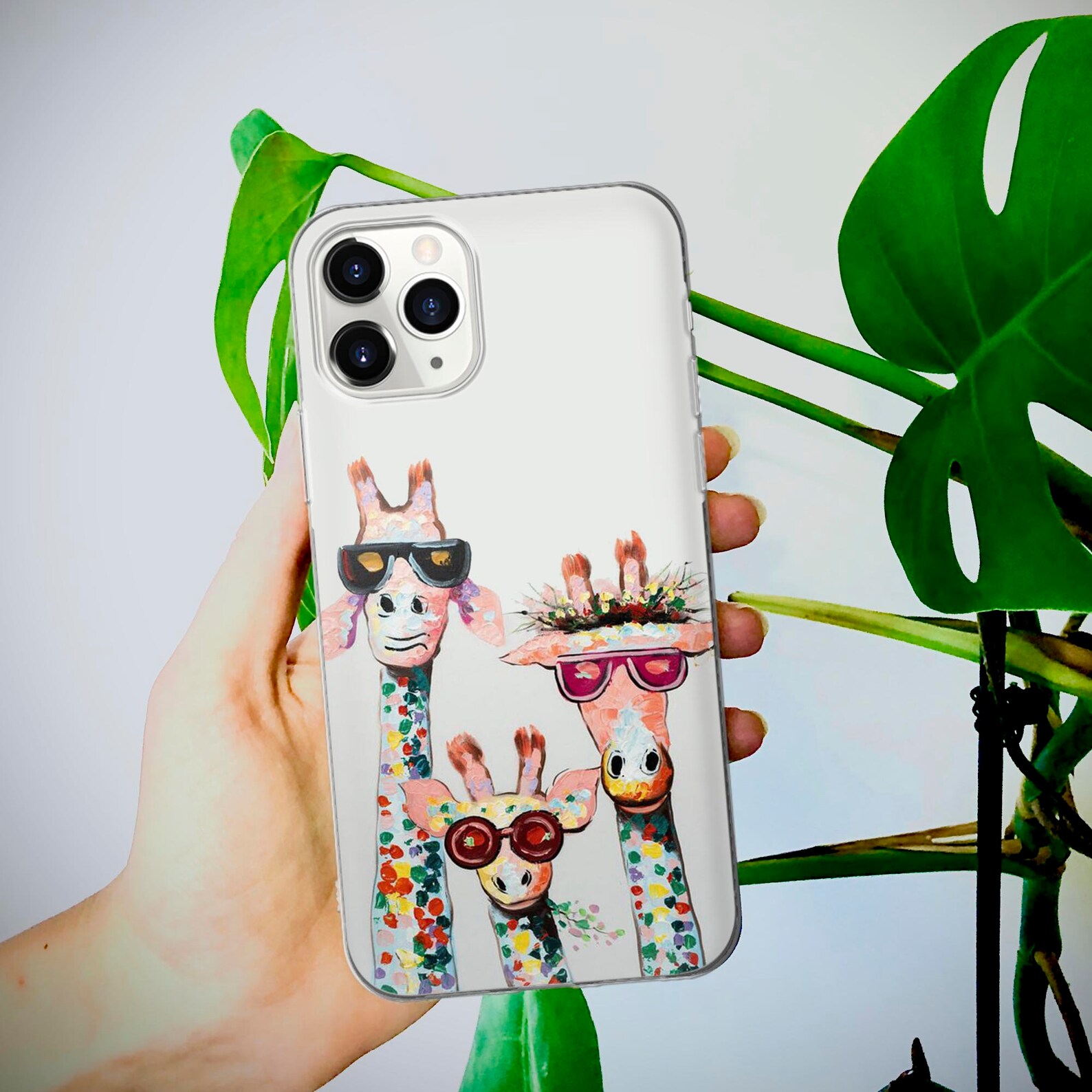 Cool Giraffe Phone Case For iPhone 12 11 Pro 5 6 7 8 X XS XR Etsy