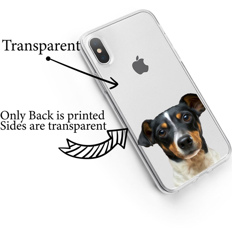 Samsung 8 9 S10 S9 S20 S8 For iPhone 12 11 Pro 5 6 7 8 X XS XR SE Plus Huawei Dog Portrait from Photo Phone Case Custom Pet Portrait