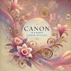 Pachelbel - Canon in D Major (Beautiful Piano Solo) - Piano sheet music, 5 pages, Classical music, Digital score, Piano sheet music