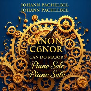 Pachelbel - Canon in C Major (Beautiful Piano Solo) - Piano sheet music, 4 pages, Classical music, Digital score, Piano sheet music