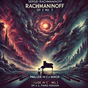 Rachmaninoff-Prelude in C# minor Op.3 No.2 (Piano) sheet music,Classical music,Music score,digital music score,pop piano songs
