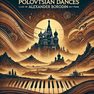 Borodin - Polovtsian Dances (Easy Piano) sheet music ,Classical music, Music score, digital music score, pop piano songs