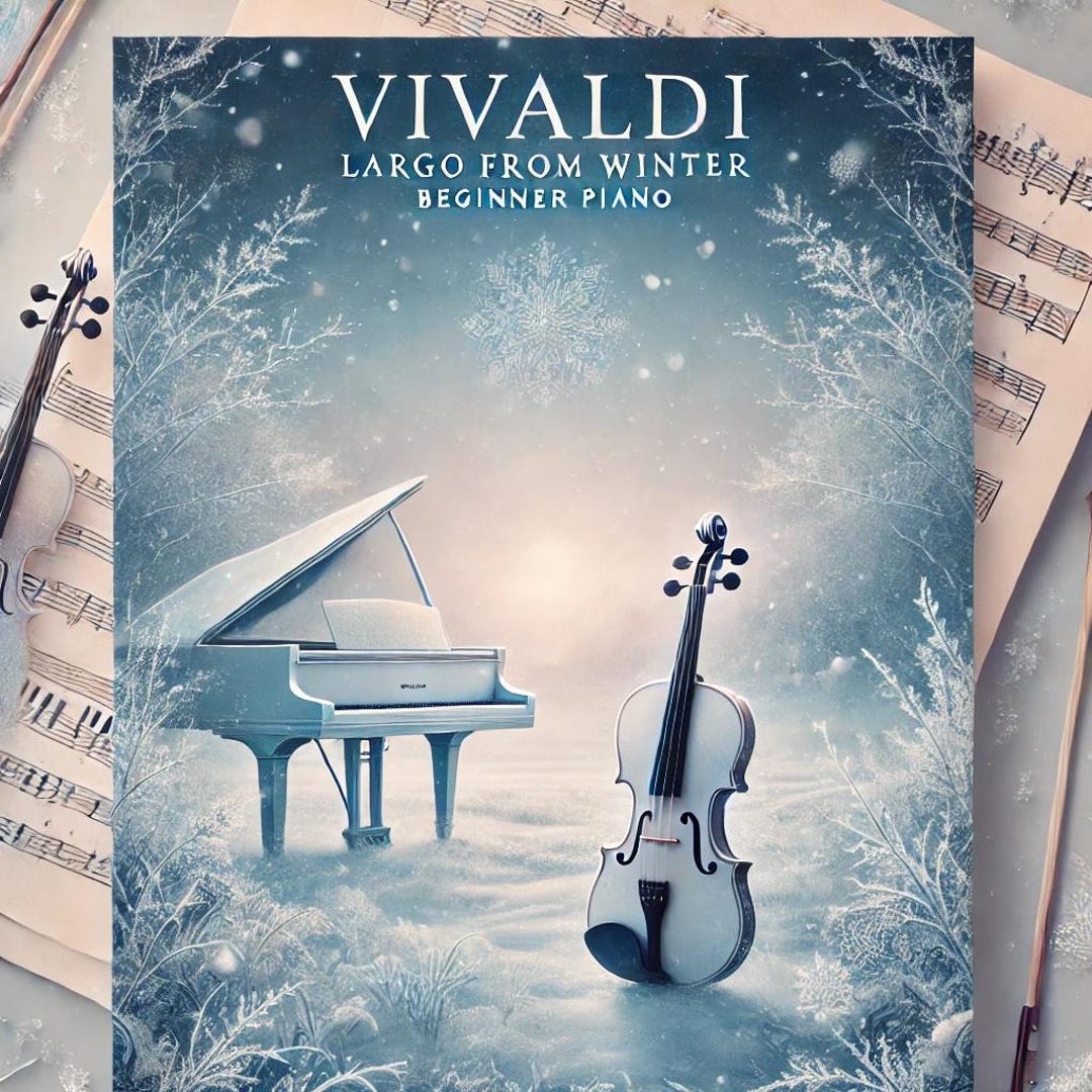 Vivaldi - Largo From Winter (beginner Piano) Sheet Music