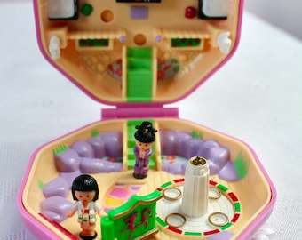 Vintage Polly Pocket Suki's Japanese Tea House by Bluebird Toys 1990 100% Complete