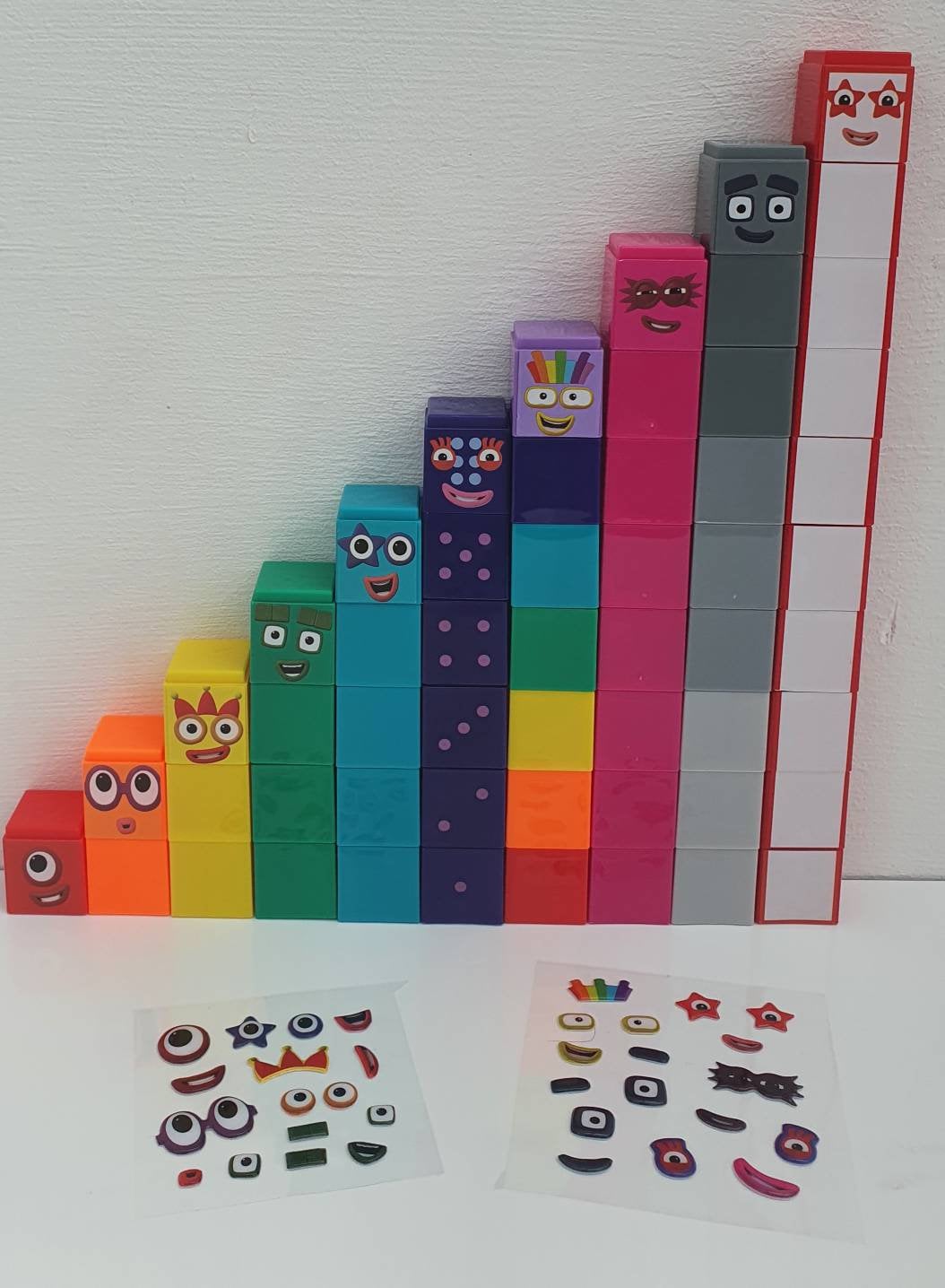 1 10 Numberblocks Cbeebies Numberblocks Home Schooling Numbers Etsy Uk