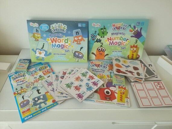 Cbeebies alphabet sales block set