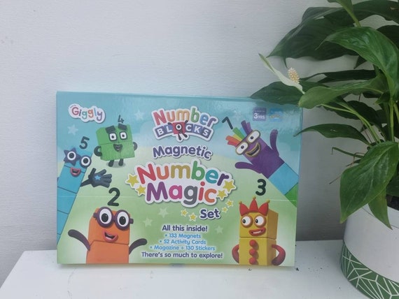 Numberblocks Magnetic Gift Box Homeschooling Foundation Stage Easy